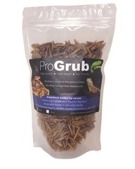 ProGrub Dried Black Soldier Fly Larvae – High Calcium – Select a Size