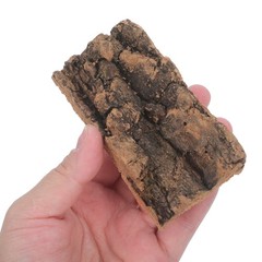 10Pcs Durable Reptile Cork Bark Hides Natural Terrarium Background Light Brown