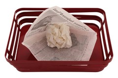 G.E.T. 4-TF1600 12″ x 12″ White Food-Safe French Newsprint Liner, Food Basket…