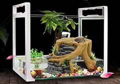 Turtle Basking Platform,Tortoise Resin Resting Reptile Habitat Ornament Aquar…