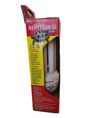 Zoo Med ReptiSun 10.0 UVB 26W Compact Fluorescent Desert Reptile Lamp New
