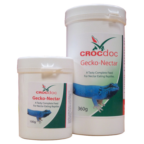 100G CROCDOC GECKO-NECTAR REPTILE FEED & SUPPPLEMENT