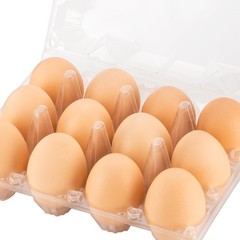Egg Cartons 100 Packs, Plastic 3×4 Grids, Clear Egg Cartons Cheap Bulk for 12…