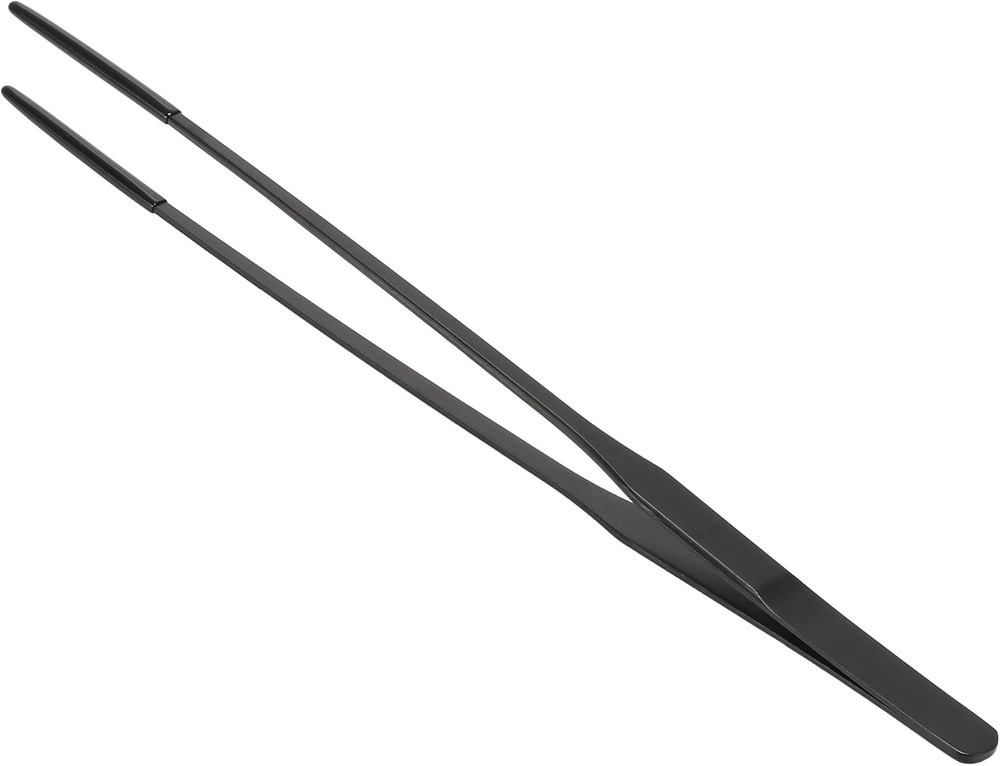 Reptile Feeding Tongs Stainless Steel Lizard Feeding Tongs Aquarium Straight