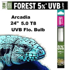 Arcadia 5.0 24″ 18w t8 UVB Fluorescent Bulb