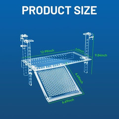 Large Turtle Docks Adjustable Hanging Basking Platform with Slip-Resistant Surfa