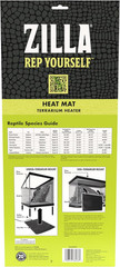 Terrarium Heat Mats Black Large, 50-60 Gallon, 24 Watt