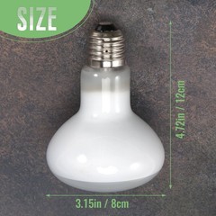 2 Pack Reptile Uvb Uva Heat Lamp Bulb For Reptiles Truly Sun-Like Bright8724