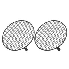 2pc Heat Lamp Cover for Reptile Enclosures | 5.62 Inch Protective Mesh