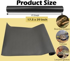Reptile Carpet Bearded Dragon Tank Accessories for 40 Gallon, 20 17.5″x39″