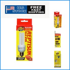 ReptiSun 10.0 Mini Compact Fluorescent Lamp – Ideal UVB Lighting for Reptiles