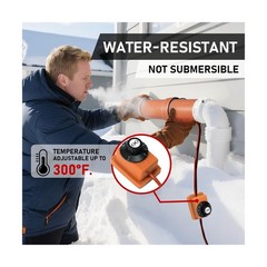 PVC Heating Blanket for Bending Pipes 2″ to 3″ | Adjustable Temperature Contr…