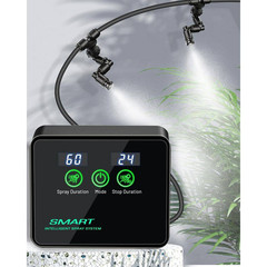 Smart Mist System Terrarium Humidifier with Timer 360° Adjustable Nozzles Easy D