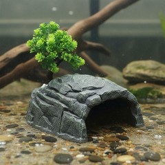 Basking Cave Surface Substantial and Stable Resin Pet Hideout Relief