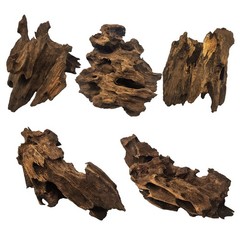 Hamiledyi Natural Driftwood for Aquarium Decor Sinkable Reptile Wood Branches…