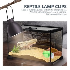 6 Pcs Reptile Light Fixing Clip Clips Lamp for Reptiles Climbing Pets Clamps
