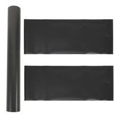 3Pcs Reusable Eva Reptile Carpet Mat Black Soft Flooring for Pet Terrariums