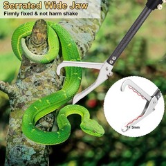 Snake Tongs Heavy Duty, 68″ Snake Catcher Grabber for Rattlesnake Professiona…