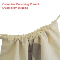 Extra Large Snake Reptile Bag Drawstring Catching Transport Hunting Storage Sack