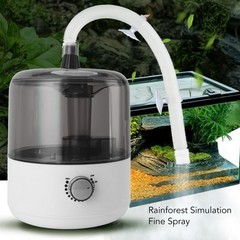 3.5L Reptile Humidifier Large Capacity 280mL/h Top Fill Fogger With Humidity