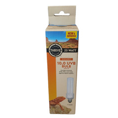 Thrive Desert 10.0 UVB Bulb 23 Watt for Desert Reptiles BRAND NEW