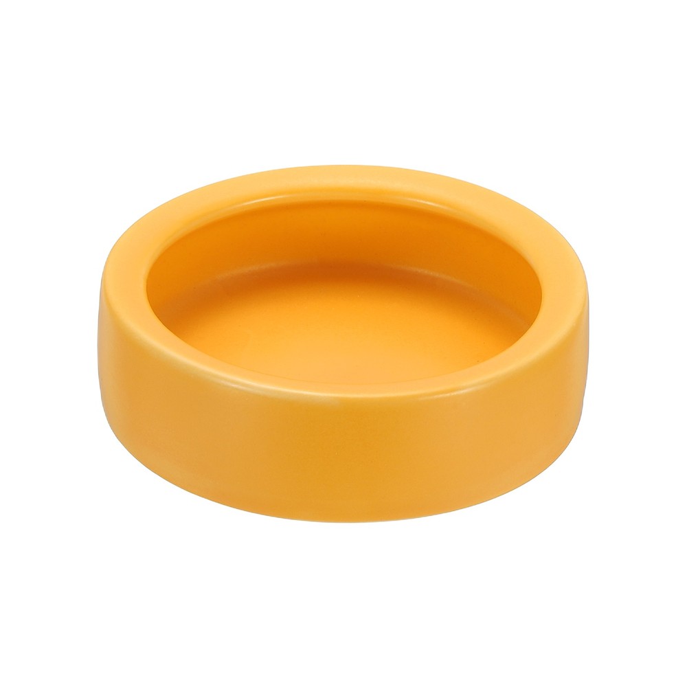 Reptile Food Bowl Worm Water Dish Ceramic Pet Bowl Small 3″ Clay