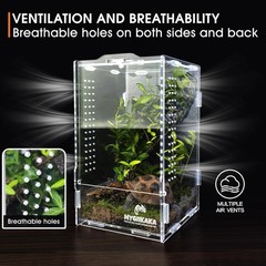 Acrylic Jumping Spider Habitat, Insect Terrarium, Bug Enclosure, Praying Mantis