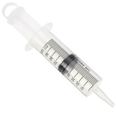 100ml/cc Plastic Syringe Bearded Dragon Crested Gecko Reptile Lizard Snake ba…