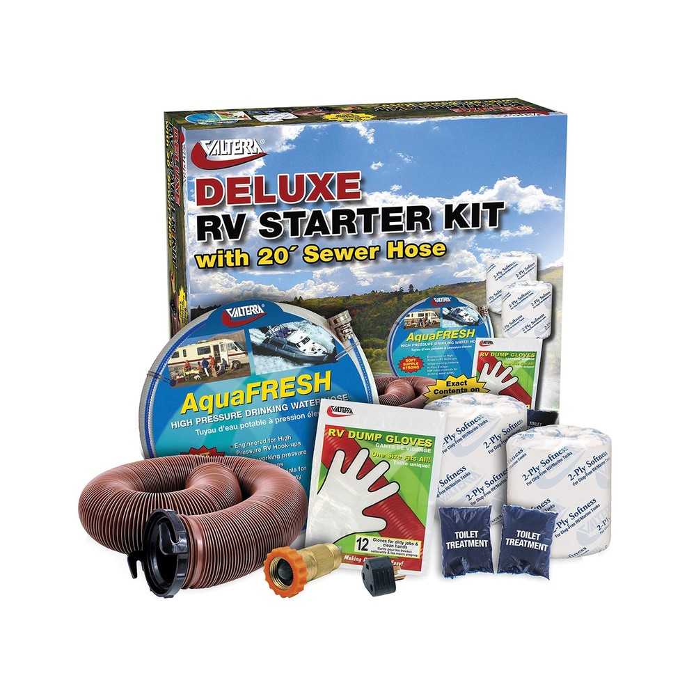 Valterra K88108 Deluxe RV Accessory Starter Kit with Pure Power