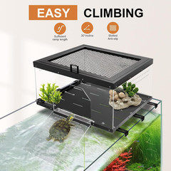 Turtle Basking Platform for Aquatic Turtles, Turtle Platform for Aquarium Fits 1