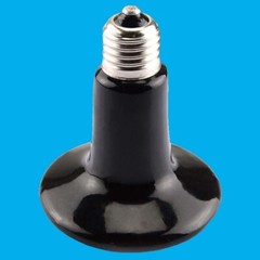 1x 50W Ceramic Infrared Reptile Vivarium Brooder Heat Lamp Light Bulb ES E27