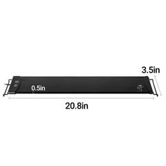 Dimming LED UVB Reptile Light, 24“ LED Reptile Light Bar with Brightness Adju…