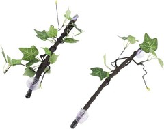 Reptile Corner Branch 2 pcs Plastic Strong Durable Imitation Bendable Jungle