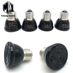 Infrared Ceramic Emitter Heat Lamp for Reptile Pet Brooder Light Bulb hot A2TM