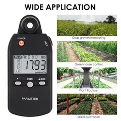 Quantum PAR Meter Full-Spectrum High Precision PPFD Tester for Photosynthetic Ac