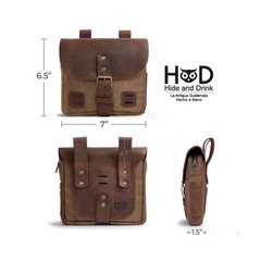 Hide & Drink, Survival Camping Pouch, Belt Loop, Rustic and Handy Tool Bag, W…