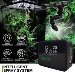 Reptile Fogger Automatic Reptile Mister Fogger, Timed Terrarium Humidifiers New
