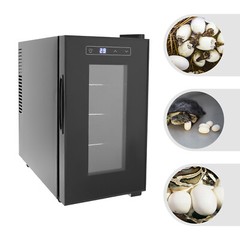 23L Digital Reptile Egg Incubator 10-40°C Scientific Hatcher Led Display Black