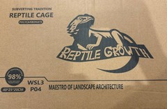 Reptile Cage Comes With All Accessories LOC K2