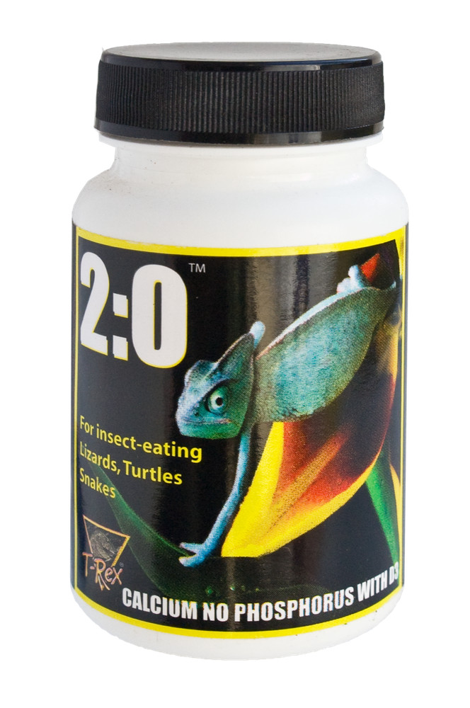 T-Rex Reptile Vitamin Supplement – 2:0 Calcium/No Phosphorus with D3