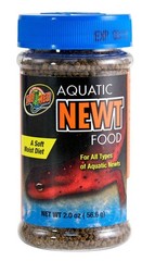 Zoo Med Aquatic Newt Food Soft Moist High Protein Diet 2.0oz – 2 Pack