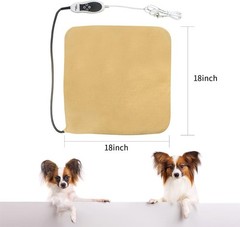 GOQO TOMO Pet Heating Pad, Electric Warming Pet Waterproof PVC Material for D…
