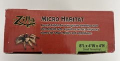 Zilla Micro Habitat Terrestrial for Ground Dwelling Small Pets FREE SHIPPING