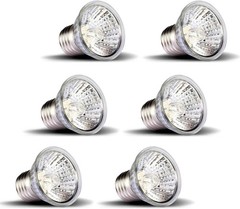 “75W Sun Basking Lamp Bulb, 6 Pack Full Spectrum UVA UVB Reptile Heat Lamp Bul..