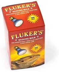 Fluker’s Incandescent Basking Spotlight Bulbs for Reptiles Tanks, 100-Watt