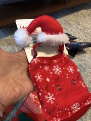 4 MERRY BRIGHT Bearded Dragon Christmas Apparel + THRILLS CHILLS Shark NWT