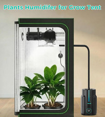 6L Reptile Fogger & Humidifier with Hose, Temp & Humidity Probe for Plants