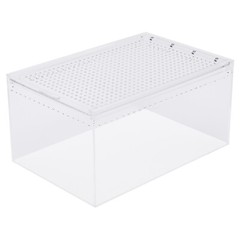 Magnetic Acrylic Large Enclosure 2.5 Gallon 12 X 8 X 6 Inch Reptile Breeding Box