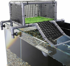 Extra Large Turtle Basking Platform, RES Basking Dock, above Tank Dry Resting Ar