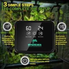 Reptile Smart Mister, Humidifiers Misting Touch Version – Upgraded